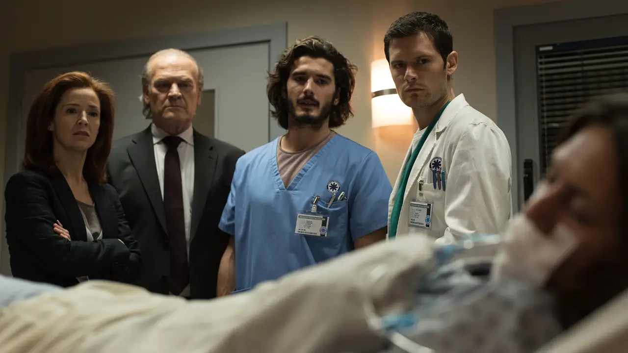 Alguien activa la alarma de incendios en el hospital