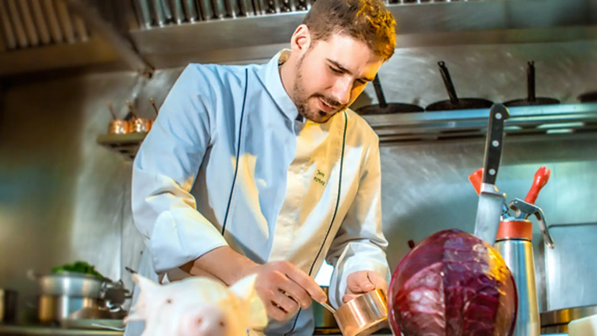 Javi Estévez, cocinero revelación de Madrid Fusión.