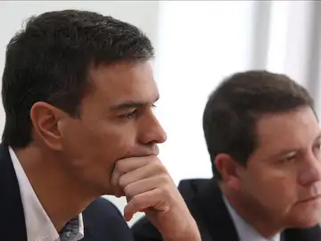 Pedro Sánchez y Emiliano García-Page Pedro Sánchez y Emiliano García-Page