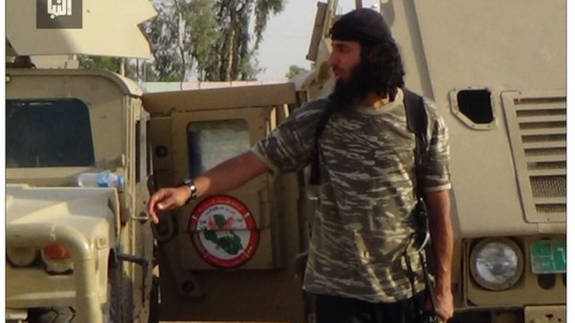 Imagen de 'John, el yihadista' a cara descubierta