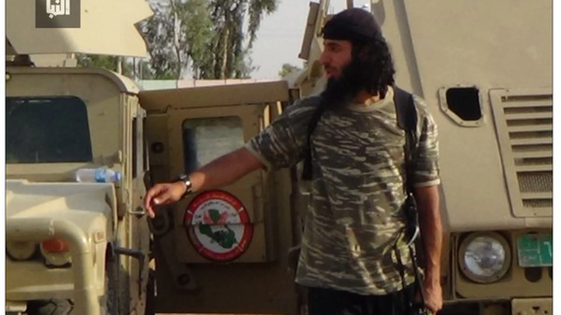 Imagen de 'John, el yihadista' a cara descubierta Imagen de 'John, el yihadista' a cara descubierta