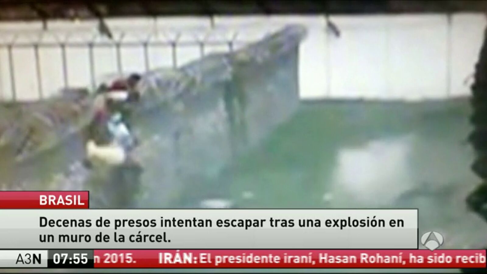 Una explosión en una cárcel de Brasil provoca una fuga en masa