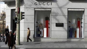 Escaparate de una tienda de moda en Madrid