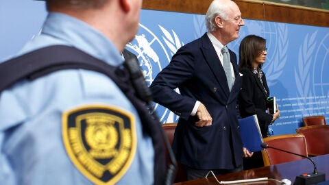 El mediador de la ONU para este proceso, Staffan de Mistura