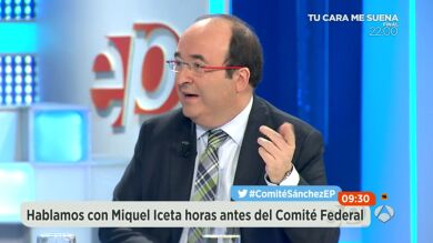 Iceta, sobre Sánchez: 