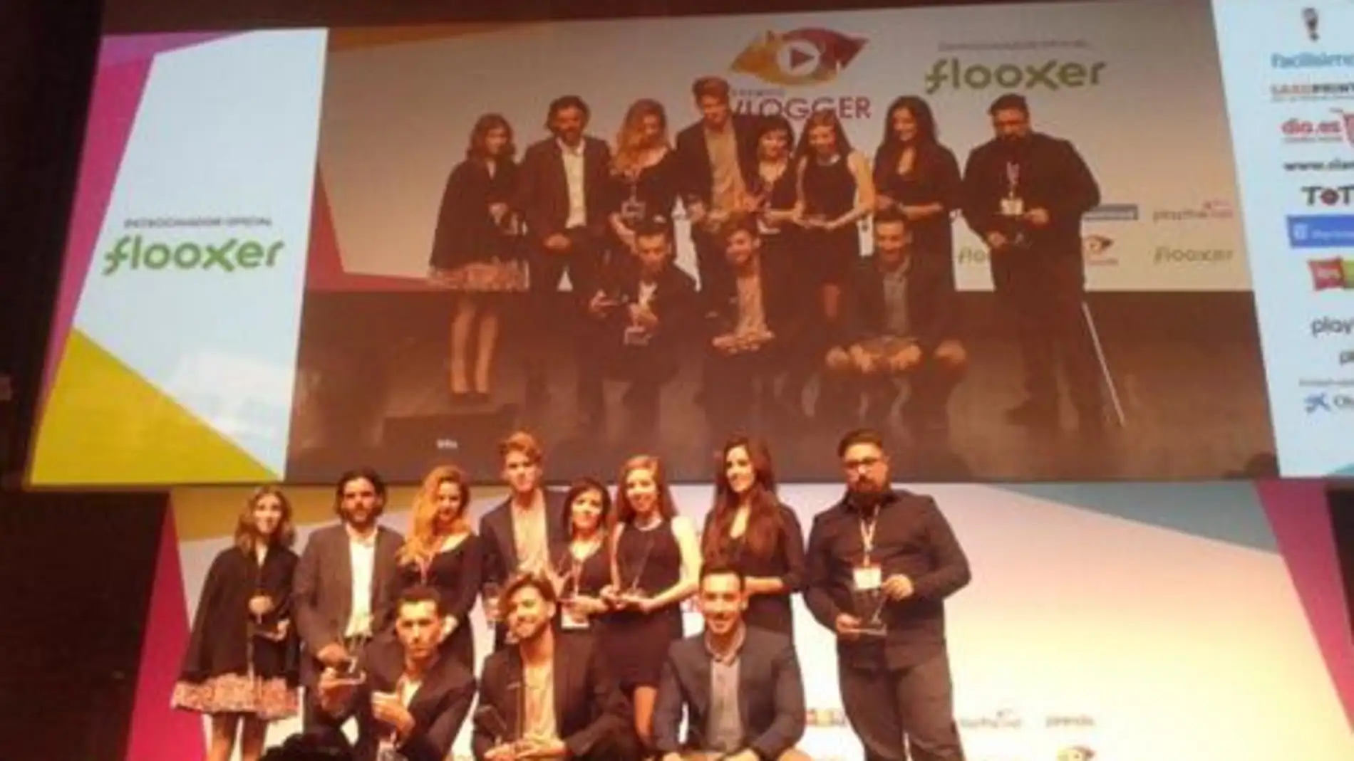 Todos los galardonados en los Premios Vlogger