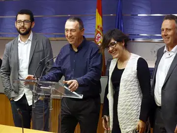 Los diputados de Compromís Los diputados de Compromís