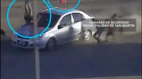 Atropello en Argentina Atropello en Argentina
