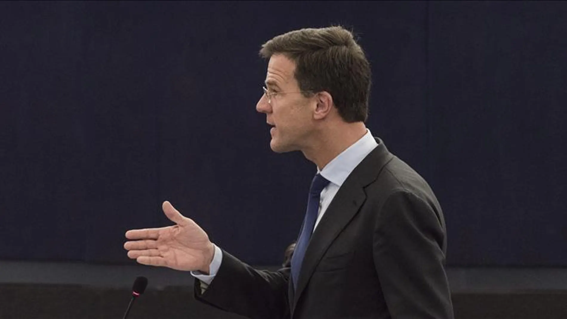 El primer ministro holandés, Mark Rutte El primer ministro holandés, Mark Rutte