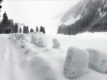 Avalancha en Canadá Avalancha en Canadá