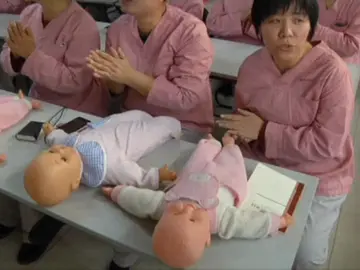 Las matronas se preparan en China Las matronas se preparan en China