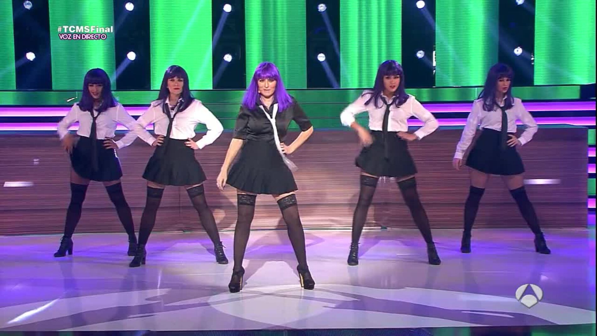 Silvia Abril imita a Shakira