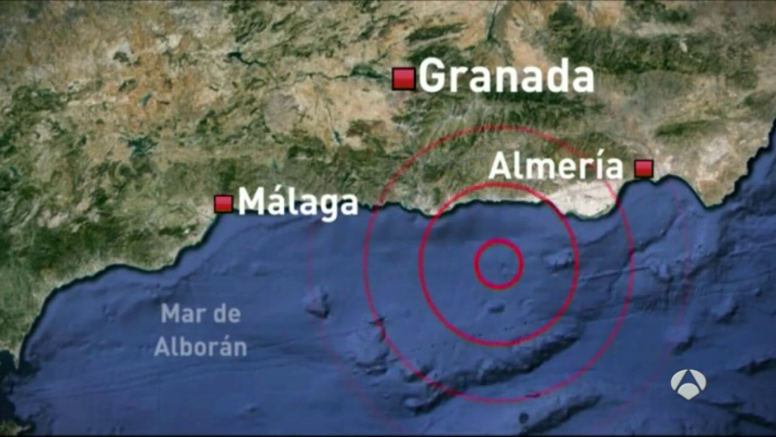 Un seísmo de intensidad 4,4 se siente en Granada, Almería y Jaén