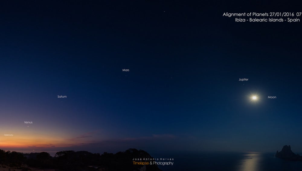 La NASA elige una foto de Ibiza como 'imagen del día'