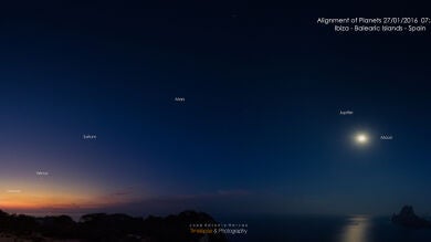 La NASA elige una foto de Ibiza como 'imagen del día'