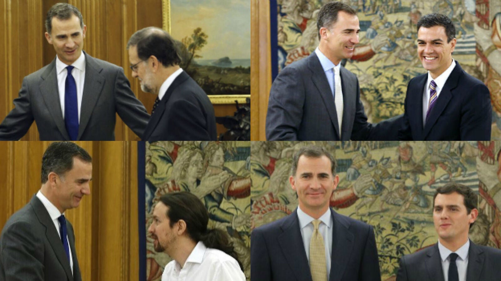 El Rey realizará de martes a jueves la ronda de consultas para buscar un candidato para la investidura