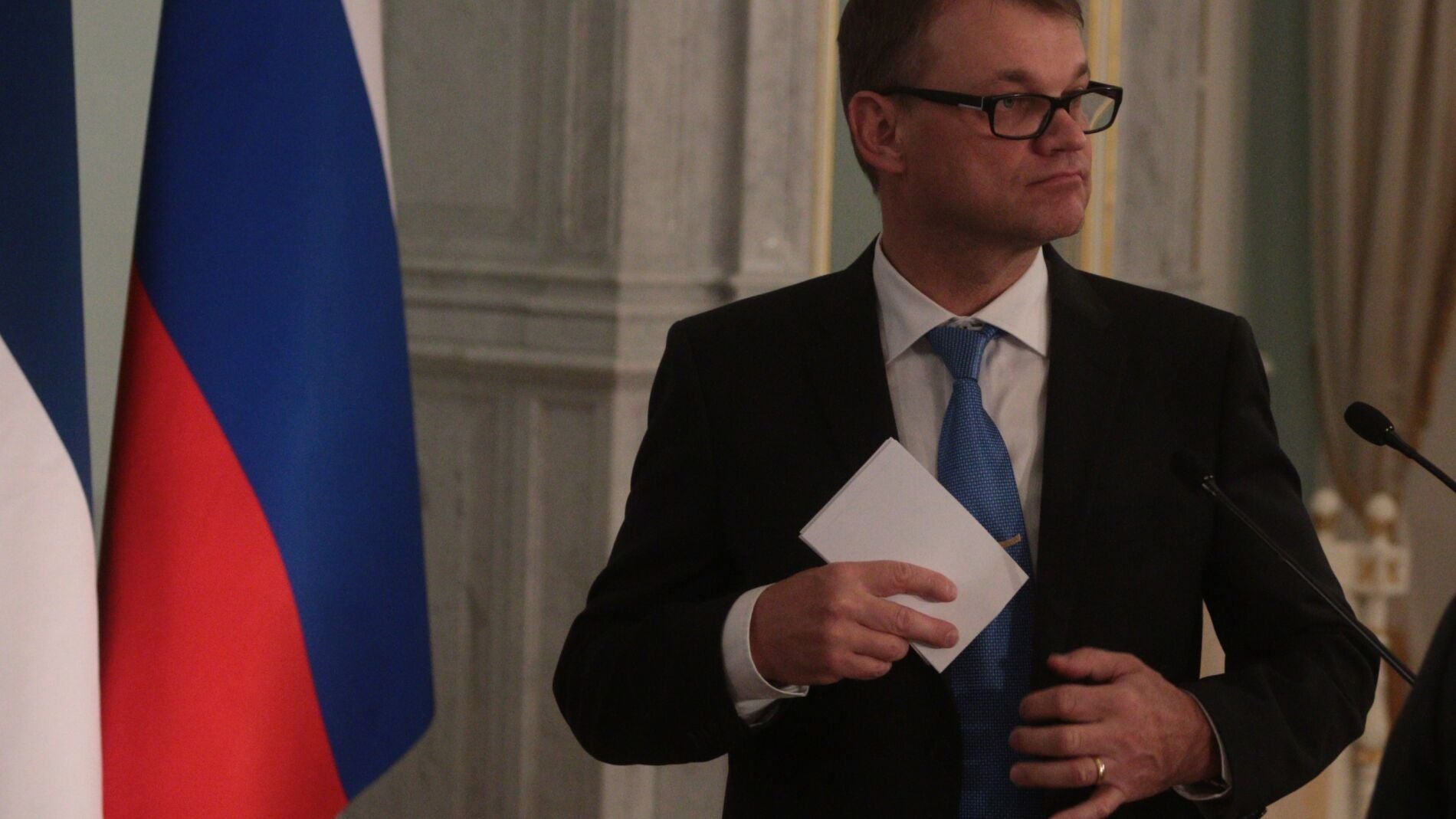 El primer ministro finland&eacute;s, Juha Sipila
