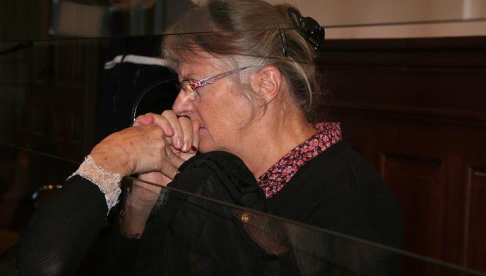 Jacqueline Sauvage durante el juicio
