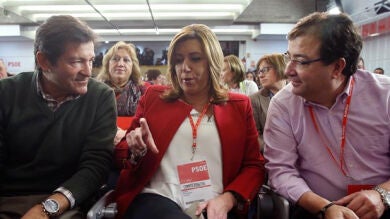 División total entre los barones socialistas sobre la posibilidad de facilitar la investidura de Rajoy