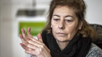 Carmen González, madre de Diego, el menor de 11 años que se suicidó el pasado octubre en Leganés