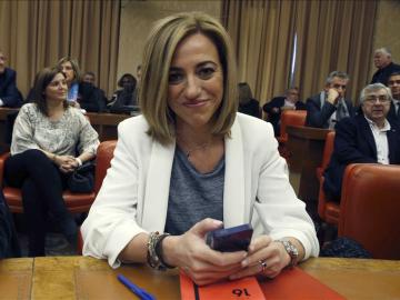 Carme Chacón, diputada del PSOE
