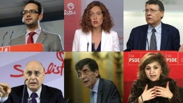 Equipo negociador del PSOE