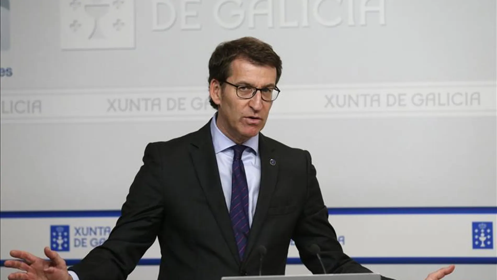 El presidente de la Xunta, Alberto Núñez Feijóo El presidente de la Xunta, Alberto Núñez Feijóo