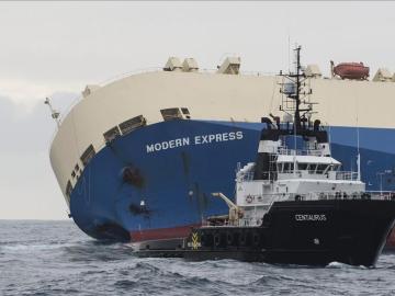 El carguero panameño 'Modern Express'