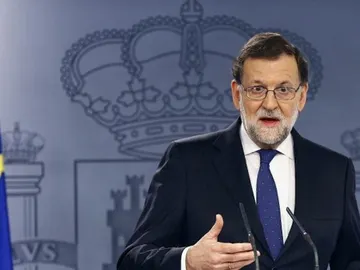 Mariano Rajoy habla ante los medios en la Moncloa Mariano Rajoy habla ante los medios en la Moncloa