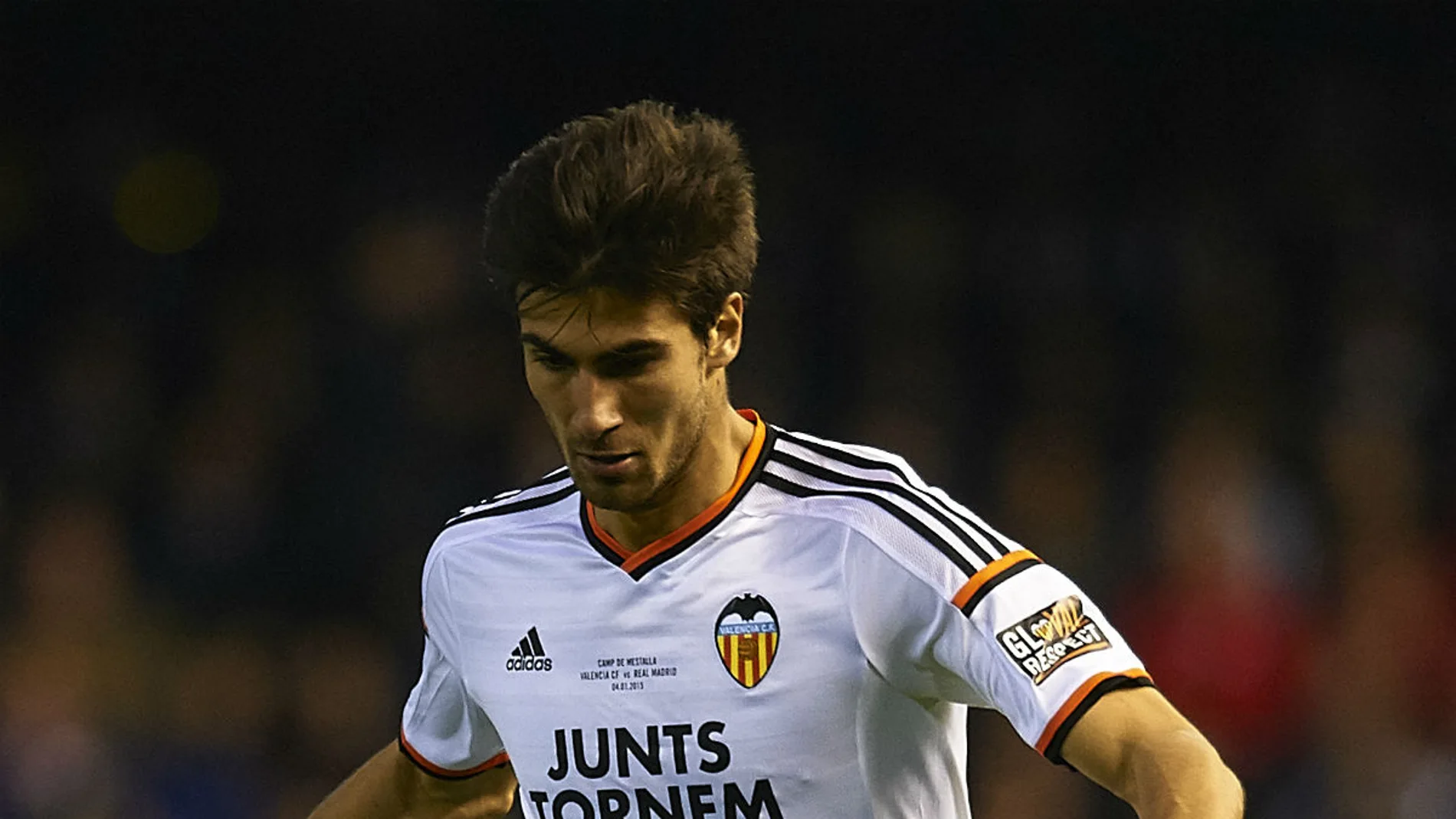 André Gomes, en un partido del Valencia André Gomes, en un partido del Valencia