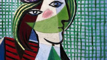 Óleo "Tête de femme" de Pablo Picasso