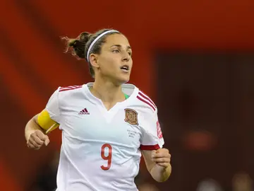 Vero Boquete, con España Vero Boquete, con España