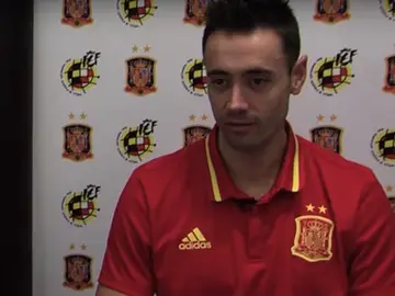 Paco Sedano, portero de la selección española de fútbol sala Paco Sedano, portero de la selección española de fútbol sala