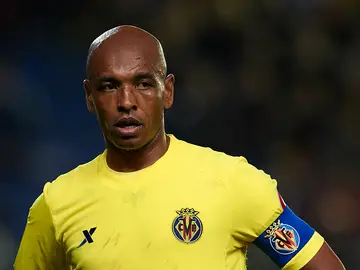 Marcos Senna, durante un partido con el Villarreal Marcos Senna, durante un partido con el Villarreal