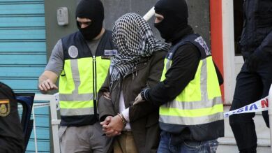 Los presuntos yihadistas detenidos en España serán interrogados en la Audiencia Nacional