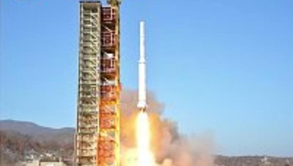 Imagen del satélite Kwangmyongsong-4 lanzado por Corea del Norte