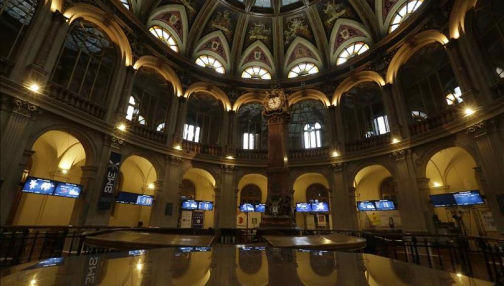 En la imagen, la Bolsa de Madrid