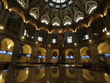 En la imagen, la Bolsa de Madrid En la imagen, la Bolsa de Madrid