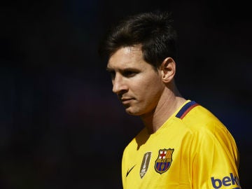 Leo Messi, delantero del FC Barcelona
