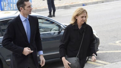 La infanta Cristina y Urdangarin, de nuevo en el banquillo