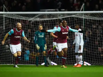 Angelo Ogbonna celebra su decisivo gol ante el Liverpool Angelo Ogbonna celebra su decisivo gol ante el Liverpool