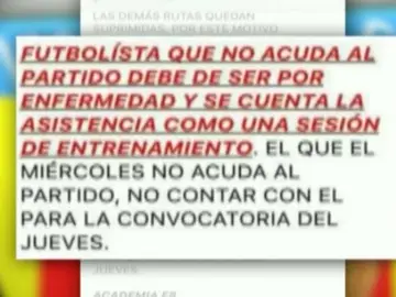 Circular del Valencia para el partido de Copa Circular del Valencia para el partido de Copa