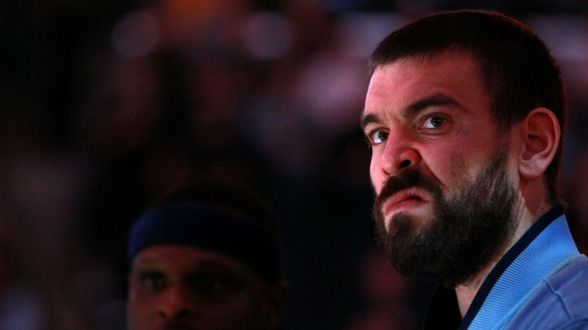 Marc Gasol, antes de un partido con los Grizzlies