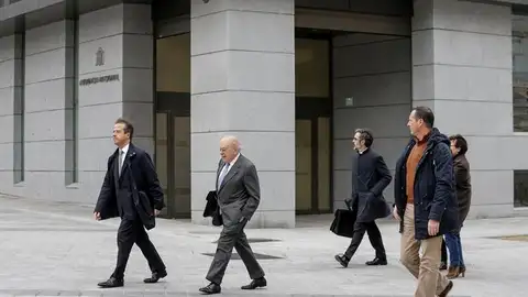 Jordi Pujol, a su llegada a la Audiencia Nacional Jordi Pujol, a su llegada a la Audiencia Nacional
