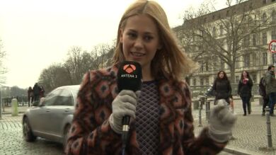 Kimberley Tell intenta hablar alemán