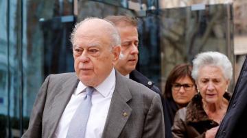 El expresident de la Generalitat Jordi Pujol y su esposa