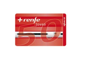 Tarjeta '+Renfe Joven 50' Tarjeta '+Renfe Joven 50'