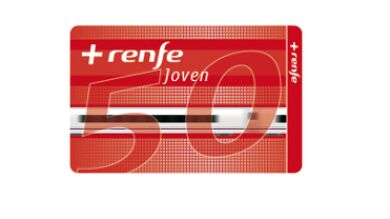 Sale a la venta la tarjeta joven de Renfe que ofrece descuentos de hasta un 50%