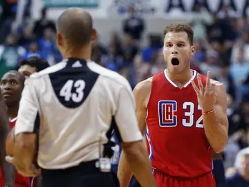 Blake Griffin, durante un partido con los Clippers Blake Griffin, durante un partido con los Clippers