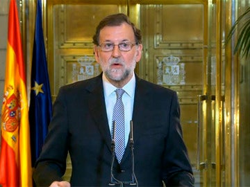 Mariano Rajoy, tras su reunión con Albert Rivera Mariano Rajoy, tras su reunión con Albert Rivera